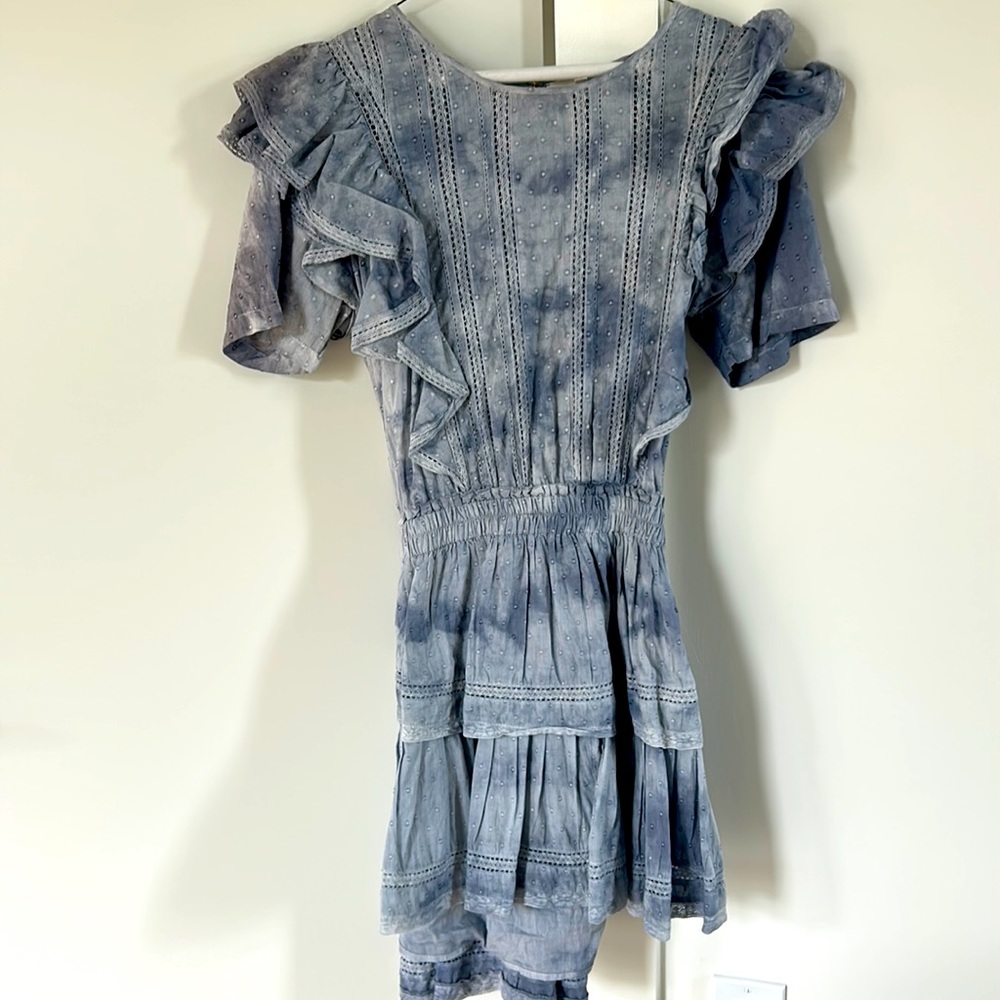 Loveshack Fancy mini dress in blue